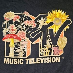 MTV Black Graphic T-Shirt
